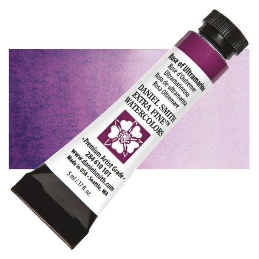 Picture of Daniel Smith Extra Fine Watercolor Tube | Χρώμα Ακουαρέλας σε Σωληνάριο – Rose of Ultramarine