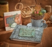Picture of Sizzix Thinlits Dies Colorize By Tim Holtz Μήτρες Κοπής - Woodgrain, 7τεμ.