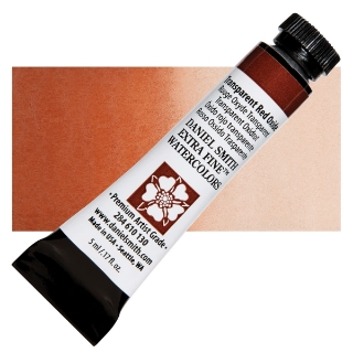 Picture of Daniel Smith Extra Fine Watercolor Tube | Χρώμα Ακουαρέλας σε Σωληνάριο – Transparent Red Oxide
