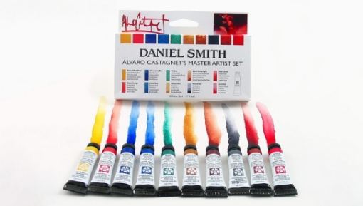 Picture of Daniel Smith Watercolor Set Alvaro Castagnet’s Master Artist Set - Σετ Χρώματα Ακουαρέλας, 10τεμ. 
