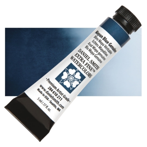 Picture of Daniel Smith Extra Fine Watercolor Tube | Χρώμα Ακουαρέλας σε Σωληνάριο – Mayan Blue Genuine