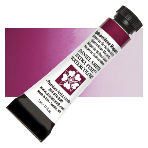Picture of Daniel Smith Extra Fine Watercolor Tube | Χρώμα Ακουαρέλας σε Σωληνάριο – Quinacridone Magenta