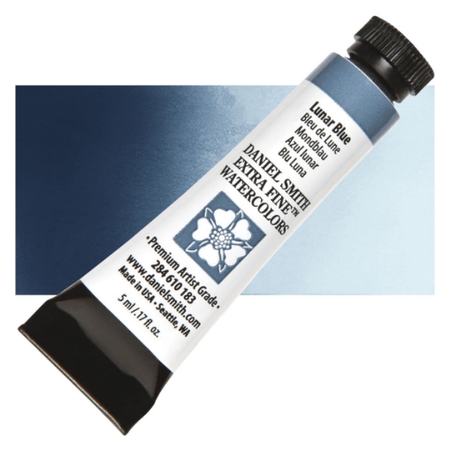 Picture of Daniel Smith Extra Fine Watercolor Tube | Χρώμα Ακουαρέλας σε Σωληνάριο – Lunar Blue