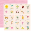 Picture of Simple Stories Collection Kit Συλλογή Χαρτιών Scrapbooking Διπλής Όψης 12'' x 12'' - Just Beachy