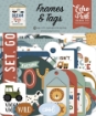 Picture of Echo Park Διακοσμητικά Cardstock Εφήμερα - Dream Big Little Boy, Frames & Tags, 34τεμ.