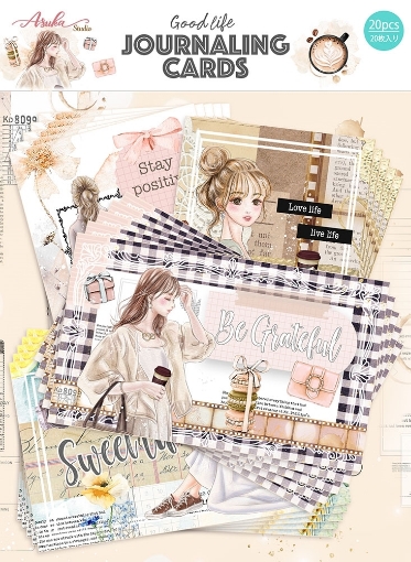 Picture of Asuka Studio Kawaii Κάρτες Journaling - Good Life Bliss, 20τεμ.
