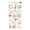 Picture of Mintay Papers Stickers Coastal Memories – Αυτοκόλλητα Διακοσμητικά Στοιχεία Scrapbooking, 28τεμ.