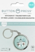 Picture of We R Makers - Button Press - Keychain Kit - Κιτ για Μπρελόκ
