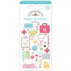 Picture of Doodlebug Shape Sprinkles | Αυτοκόλλητα Happy Healing, 38τεμ.