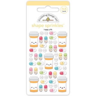 Picture of Doodlebug Shape Sprinkles | Αυτοκόλλητα Happy Pills, Happy Healing, 33τεμ