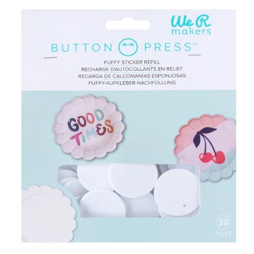 Picture of We R Makers - Button Press - Puffy Sticker Refill - Ανταλλακτικά για Puffy Αυτοκόλλητα