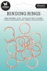 Picture of Studio Light Essentials Binding Rings Κρίκοι Βιβλιοδεσίας - Rose Gold, 12τεμ. 