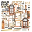 Picture of 49 & Market Die Cuts Εφήμερα - Academia, Elements, 72τεμ. | Διακοσμητικά για Scrapbooking