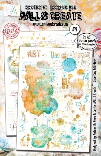 Picture of Aall and Create Rub-Ons Glorious Morious - Φύλλα Μεταφοράς Εικόνας A5