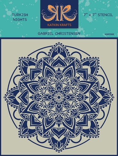 Picture of Katkin Krafts Stencil Στένσιλ - Turkish Nights