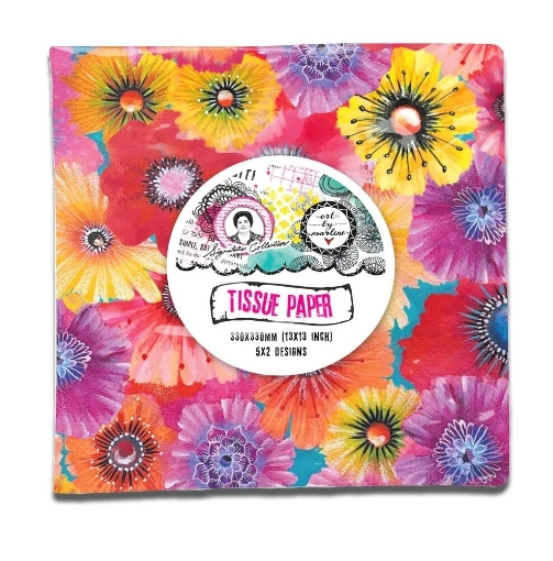 Picture of Art By Marlene Signature Collection – Ριζόχαρτο για Κολάζ Colorful Designs, 10τεμ. 