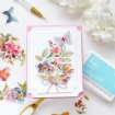Picture of Pinkfresh Studio Layering Stencils | Σετ Στένσιλ με Floral Σχέδιο - Artsy Floral, 6 τεμ.