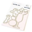 Picture of Pinkfresh Studio Dies | Toasting Glasses Die Set - Cheers, 3 pcs