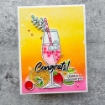Picture of Pinkfresh Studio Dies | Toasting Glasses Die Set - Cheers, 3 pcs