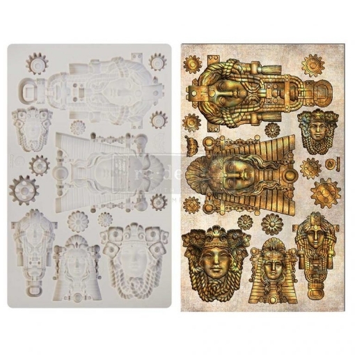 Picture of Finnabair Imaginarium Decor Moulds Καλούπι Σιλικόνης 5" x 8" - Queens Of Steam