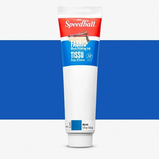 Picture of Speedball Fabric Block Printing / Relief Ink 5oz -Blue