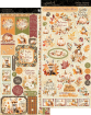 Picture of Graphic 45 Cardstock Αυτοκόλλητα - Autumn Greetings, 2τεμ.