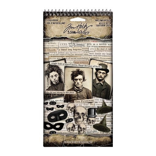 Picture of Tim Holtz Idea-Ology - Μπλοκ Αυτοκόλλητων, Halloween 2024