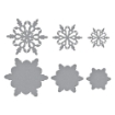 Picture of Spellbinders Etched Dies Μήτρες Κοπής - Layering Snowflakes, 6τεμ.