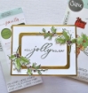 Picture of Sizzix Framelits Die & Stamp Set Σετ Σφραγίδες & Μήτρες Κοπής A5 - Pencil Line Holly, 17τεμ.