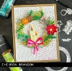 Picture of Sizzix Thinlits Dies By Tim Holtz Μήτρες Κοπής - Vault Festive Wreath, 14τεμ.