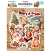 Picture of Memory Place Kawaii Cardstock Διακοσμητικά Εφήμερα - Merry & Bright, 24τεμ