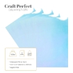 Picture of Tonic Studios Craft Perfect Gloss Iridescent Mirror Cardstock Ειδικά Χαρτιά Για Kατασκευές & Die Cutting 8.5"X11" - Bejeweled Blue, 5τεμ.