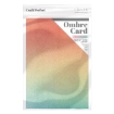 Picture of Tonic Studios Craft Perfect Ombre Glitter Cardstock Ειδικά Χαρτιά Για Kατασκευές & Die Cutting 8.5"X11" - Mermaid Shimmer, 5τεμ.
