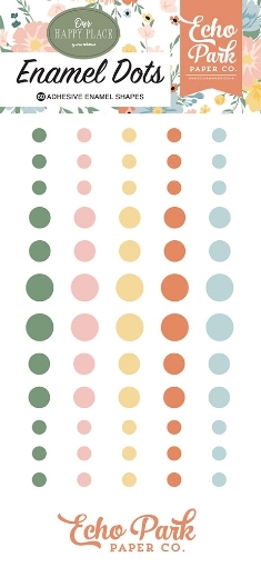 Picture of Echo Park Αυτοκόλλητες Πέρλες - Our Happy Place, 60τεμ.