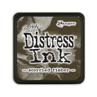 Picture of Tim Holtz Distress Mini Ink Pad | Υδατοδιαλυτό Dye Μελάνι για Blending & Mixed Media -  Scorched Timber