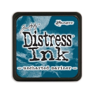Picture of Tim Holtz Distress Mini Ink Pad | Υδατοδιαλυτό Dye Μελάνι για Blending & Mixed Media -  Uncharted Mariner