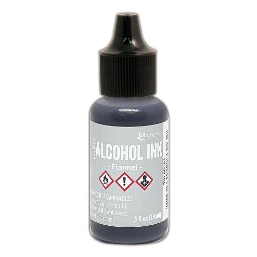 Picture of Tim Holtz Alcohol Ink Μελάνι Οινοπνεύματος 15ml – Flannel 🩶