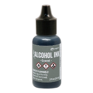 Picture of Tim Holtz Alcohol Ink Μελάνι Οινοπνεύματος 15ml – Gravel ⚫