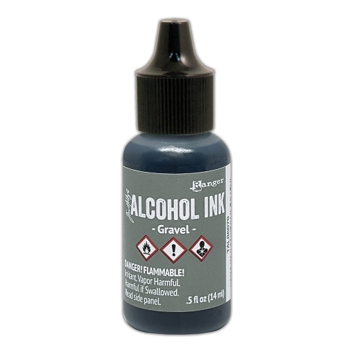Picture of Tim Holtz Alcohol Ink Μελάνι Οινοπνεύματος 15ml – Gravel ⚫