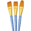 Picture of Royal & Langnickel Crafter’s Choice | Σετ Πινέλων Gold Taklon Large Brush Value Pack, 3 τεμ.