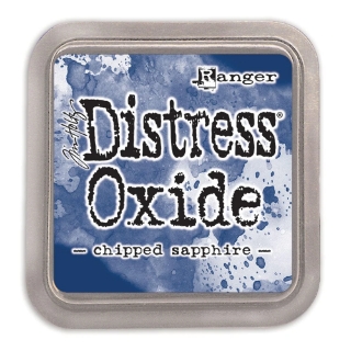 Picture of Tim Holtz Distress Oxide Ink Pad | Υβριδικό Μελάνι Οξείδωσης για Blending & Mixed Media - Chipped Sapphire
