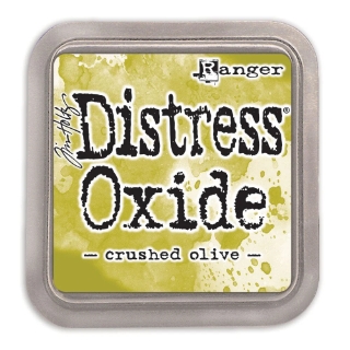 Picture of Tim Holtz Distress Oxide Ink Pad | Υβριδικό Μελάνι Οξείδωσης για Blending & Mixed Media - Crushed Olive