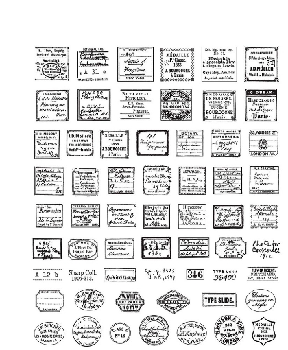 Picture of Stampers Anonymous Tim Holtz Σφραγίδες Cling CMS493 – Curator