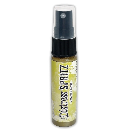 Picture of 🫒 Ranger Tim Holtz Distress Spritz Crushed Olive 29ml – Spray Λάμψης
