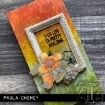 Picture of Tim Holtz Distress Mini Ink Pad | Υδατοδιαλυτό Dye Μελάνι για Blending & Mixed Media -  Crackling Campfire