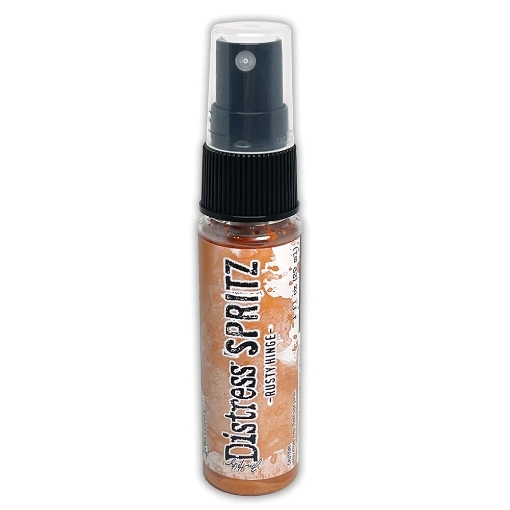 Picture of Tim Holtz Distress Spritz | Διαφανές Σπρέι Λάμψης για Highlights & Effects – Rusty Hinge