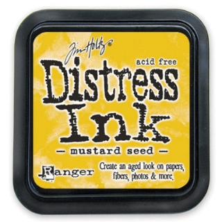 Picture of Tim Holtz Distress Ink Pad | Υδατοδιαλυτό Dye Μελάνι για Blending & Mixed Media - Mustard Seed