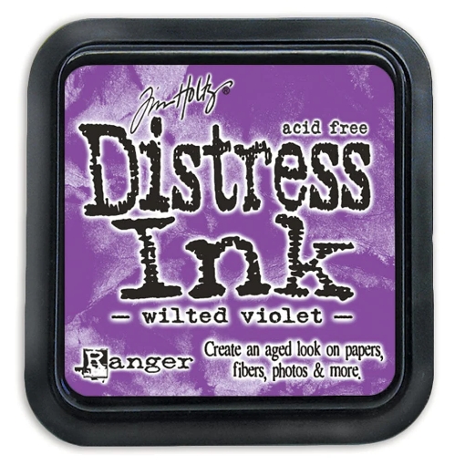 Picture of Tim Holtz Distress Ink Pad | Υδατοδιαλυτό Dye Μελάνι για Blending & Mixed Media - Wilted Violet