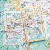 Picture of Mintay Papers Basic Book 7 – Backgrounds Lace 6''×8'' | Μπλοκ Scrapbooking Φόντων Δαντέλας