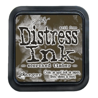 Picture of Tim Holtz Distress Ink Pad | Υδατοδιαλυτό Dye Μελάνι για Blending & Mixed Media - Scorched Timber